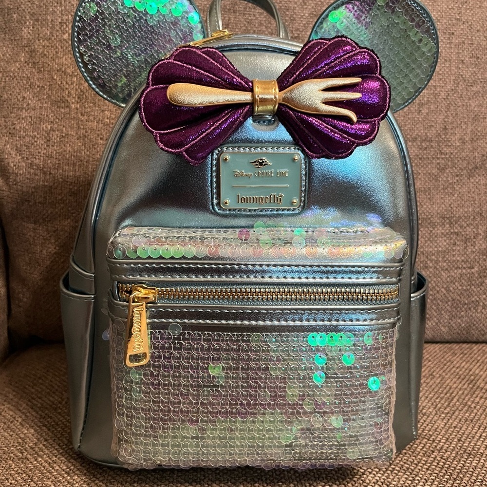 Disney Cruise Line Loungefly Little Mermaid Backpack